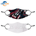 Custom Usual Life Reusable Cheap Custom Facemask With Filter Pocket